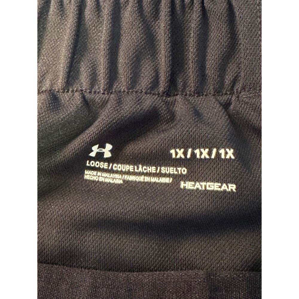 Under Armour Play Up 3.0 Shorts Womens Black Athletic Running Training Large - Picture 5 of 5